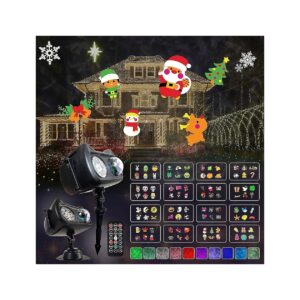 26 HD Effects Christmas Projector Lights with Ocean Wave and Pattern Modes