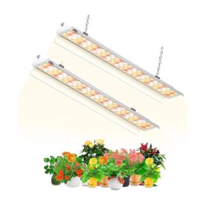 2FT LED Grow Light with 80W Power and Compact Design