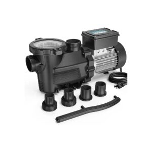 2HP Dual Speed Pool Pump for Efficient Above Ground Pool Circulation