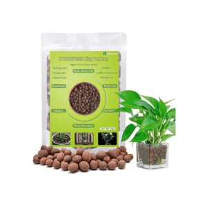 2LBS Natural Organic Expanded Clay Pebbles for Hydroponic System Components