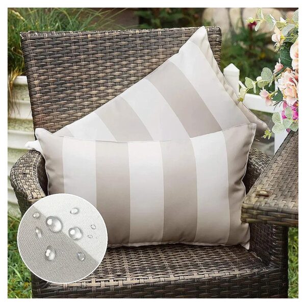 2-Pack, 12x20 Inch, Sand Color, Perfect for Outdoor Patio, Garden, or Indoor Use