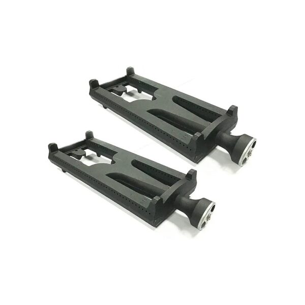 2-Pack Cast Iron Burner Replacement for Select DCS and Lynx Gas Grill Models