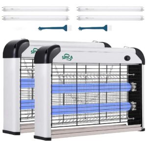 2-Pack Insect Killer Bug Zapper with Safe and Non-Toxic Materials for Home Use