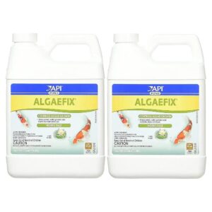 2-Pack of 32-Ounce Liquid Algae Control Solutions for Pond Maintenance