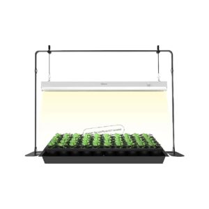 2ft White LED Grow Light for Seed Starting and Indoor Plant Growing