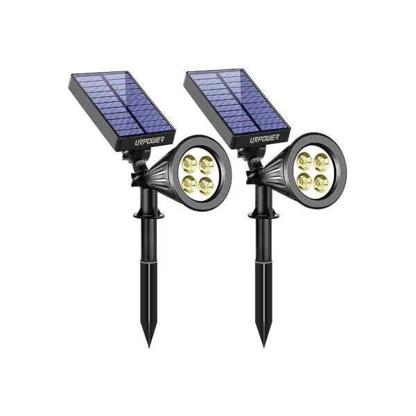 2-in-1 Solar Landscape and Wall Lights