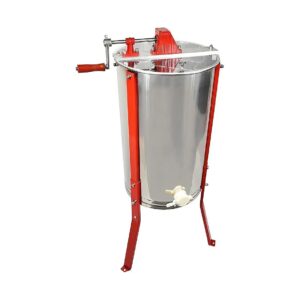 3 Frame Manual Honey Extractor Drum Made Of 16 Gauge Stainless Steel With Stand