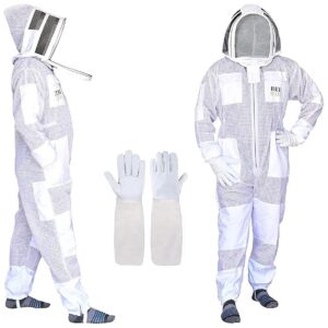 3 Layer Mesh Beekeeping Suit with EVA Middle Layer for Superior Breathability and Comfort