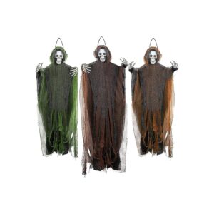 3 Pack Hanging Ghost Reapers for Spooky Halloween Party Favors Decor