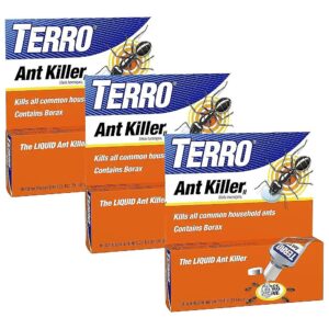 3 Pack Liquid Ant Killer for Quick and Permanent Colony Control