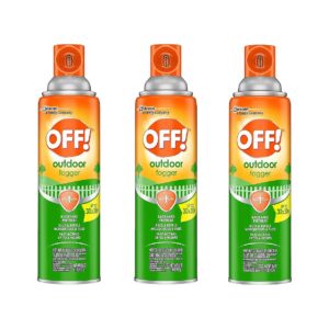 3 Pack Unscented Outdoor Bug Fogger Spray for Patio and Yard Protection