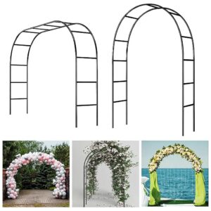 3 Sizes Available Metal Climbing Plant Arbor for Patio and Garden Decoration