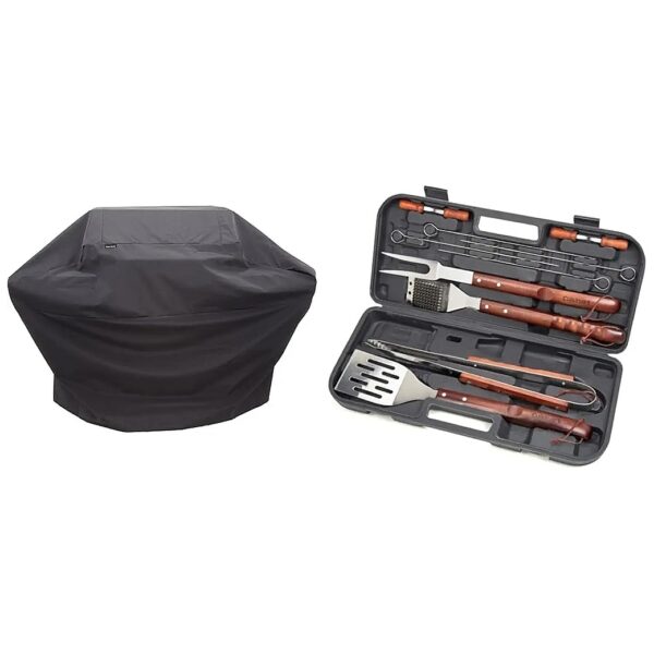 3 to 4 Burner Grill Accessories for Charcoal and Gas Grills with UV Protection