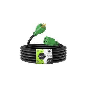 30 Amp Generator Cord 4 Prong 35 Feet NEMA L14-30P L14