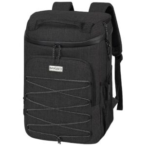 30 Cans Capacity Backpack with Cooler Compartments for Men and Women