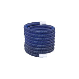 30 Foot Pool Vacuum Hose with Adapter and Hose Clamps for Swimmer Safety