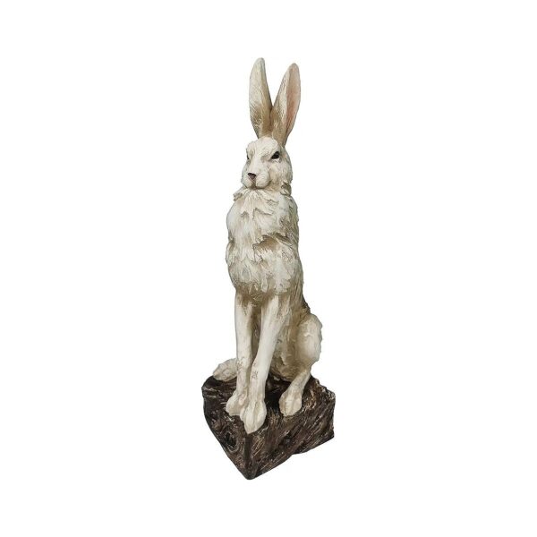 30'' High Realistic Rabbit Statue for Garden Patio Outdoor Decoration