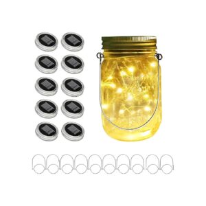 30 LED Solar Fairy Lights for Mason Jars Garden Yard Decor Wedding Christmas Gifts