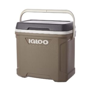 30 Quart Ergonomic Cooler with Innovative Cooling Technology and Green Liner