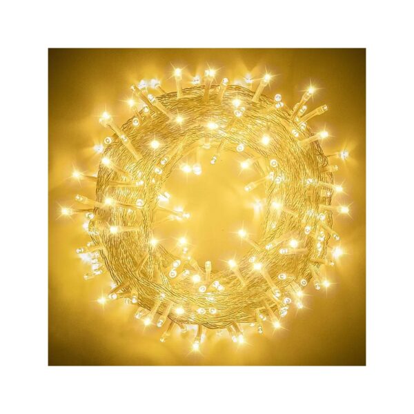 300 LED Warm White Christmas Tree Lights for Bedroom Party Patio Decor