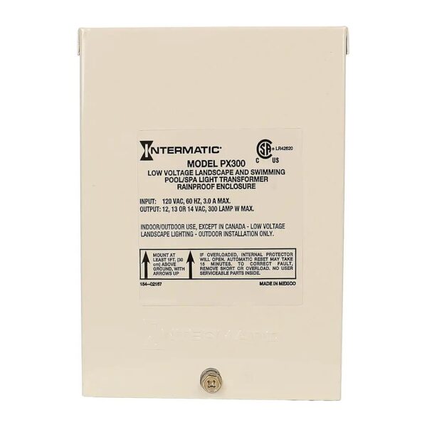 300W Lighting Transformer for Pool/Spa Lights, Submersible Fixtures, and Landscape Lights