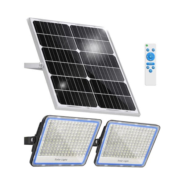 300W Solar Flood Light with High Brightness and Dusk to Dawn Functionality