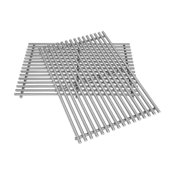 304 Stainless Steel Cooking Grates for Weber Genesis and Spirit Series with Easy Cleaning