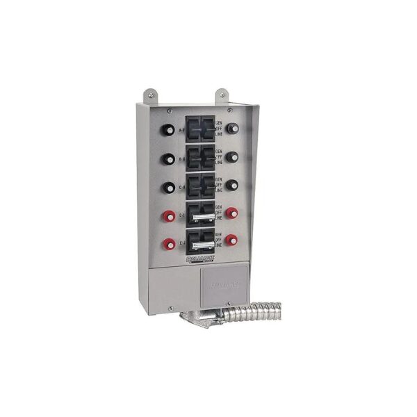 30-Amp Indoor Generator Transfer Switch for Reliable Power Transfer