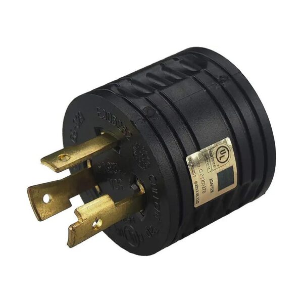 30P Male 30A Generator to Nema TT-30R Female RV Power Adapter