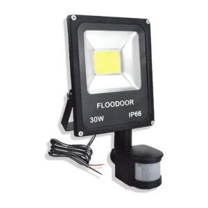 30W LED Motion Sensor Light Outdoor Safety Waterproof Floodlight with High Brightness