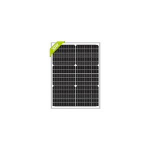 30W Solar Panel for Charging 12V Batteries, Lights, and Appliances