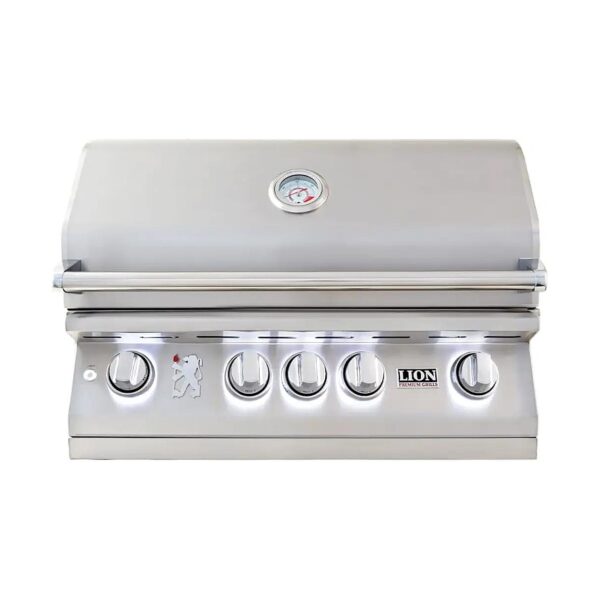 32 Inch Premium Propane Grill with 75,000 BTUs and Stainless Steel Grates