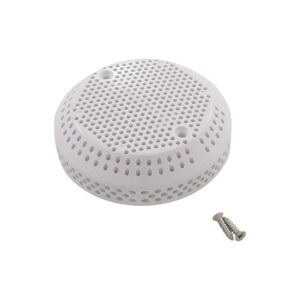 3/4 Inch White Suction Cover for Water-Efficient Bath Plumbing