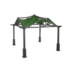 350 Denier Water Resistant Canopy Top Cover Replacement for 10x10 Square Gazebos