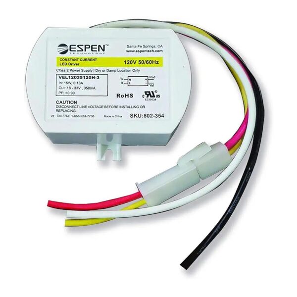 350mA LED Driver with 120V Input and High Power Factor