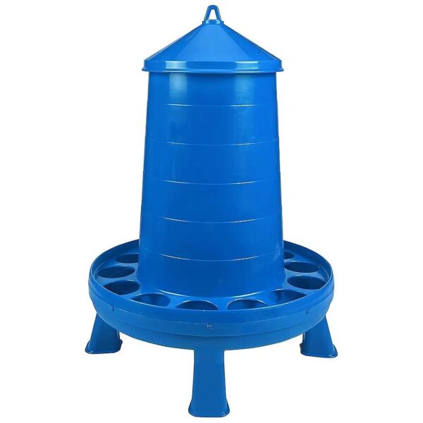 35-Pound Capacity Poultry Feeder with Legs for Efficient Feeding