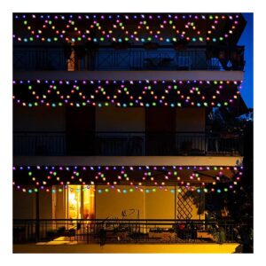 380 LED Christmas Lights with Multiple Settings for Indoor and Outdoor Decor