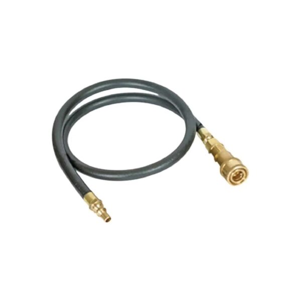 39-Inch Long Black Propane Quick-Connect Hose for RV Systems