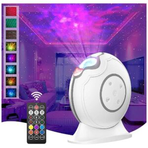 3D-In-1 Star Projector for Kids Bedroom Decor with Multi-Colored Lighting Effect