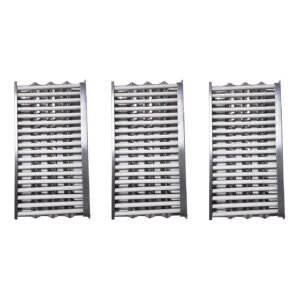 3-Pack Heat Plates for DCS Grill Models including 27DBQ, 36DBQ, and 48DBQ