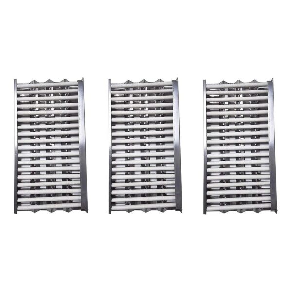 3-Pack Heat Plates for DCS Grill Models including 27DBQ, 36DBQ, and 48DBQ