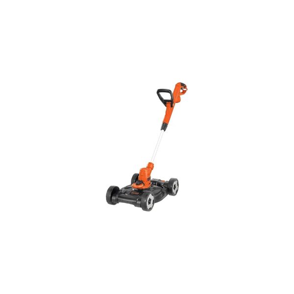 3-in-1 Lawn Mower, Trimmer, and Edger with Automatic Feed Spool for Effortless Trimming