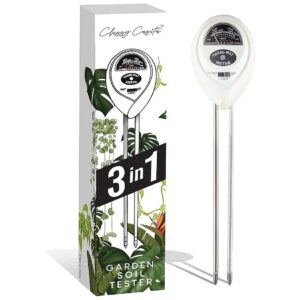 3-in-1 Moisture pH Sunlight Meter for Indoor Outdoor Plants