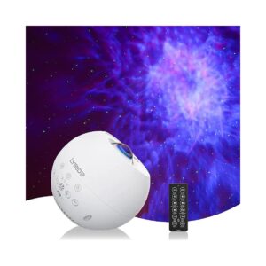 3-in-1 Star Projector Night Light with Bluetooth Music, Timer, and Nebula Colors