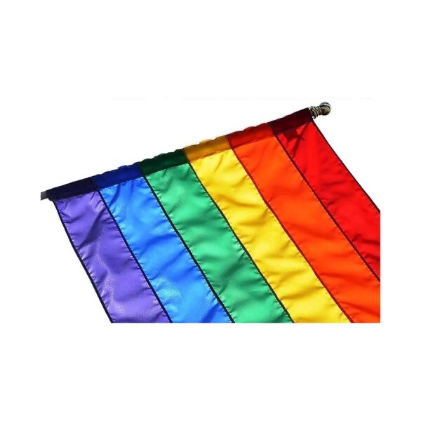 3x5 FT Rainbow Flag Outdoor SolarMax Nylon Premium Quality Made in USA