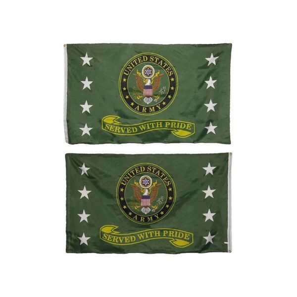 3x5ft Double Sided Polyester Flag US Army Served With Pride