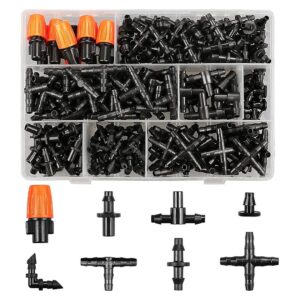 4" Drip Irrigation System Connections - 260 Piece Kit