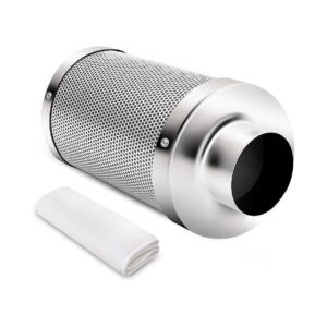 4 Inch Carbon Filter for Grow Tent, Inline Fan Compatible