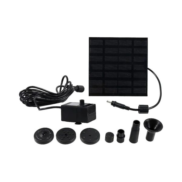 40 GPH Solar Powered Water Pump Kit for Small Pond, Garden, or Pool Applications