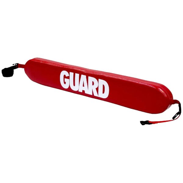 40" Long Lifeguard Rescue Tube with White Guard Logo for Attention-Grabbing